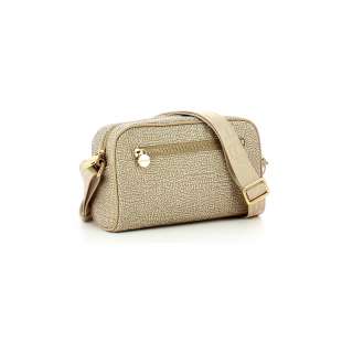 Borbonese Small Jet Camera Bag Sabbia 934115I15C75 2
