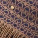 Coccinelle Monogram Wool Multi Royal Blu E7RCZ310201M22