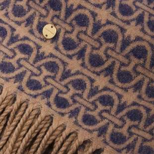 Coccinelle Monogram Wool Multi Royal Blu E7RCZ310201M22 2