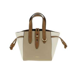 Furla Net Mini Juta/Talco h/Cognac h BASRFUA HSC000 1007 0577S