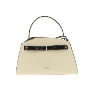 Furla Margherita M Pergamena/Nero/Miele WB00174 HSC00 1007 0612S