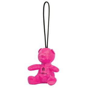 Furla Soft Keyring Bear Neon Pink WR00243_BX1190_4401_1553S 2