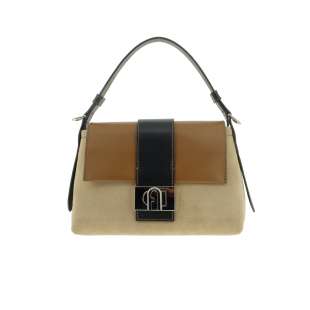 Furla Charlotte S Greige/Cognac h/Nero WB00550 BX1204 1057 1480S