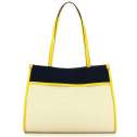 The Bridge Beach Bag Elisa Naturale/Jeans/Lime 0428247Y JE