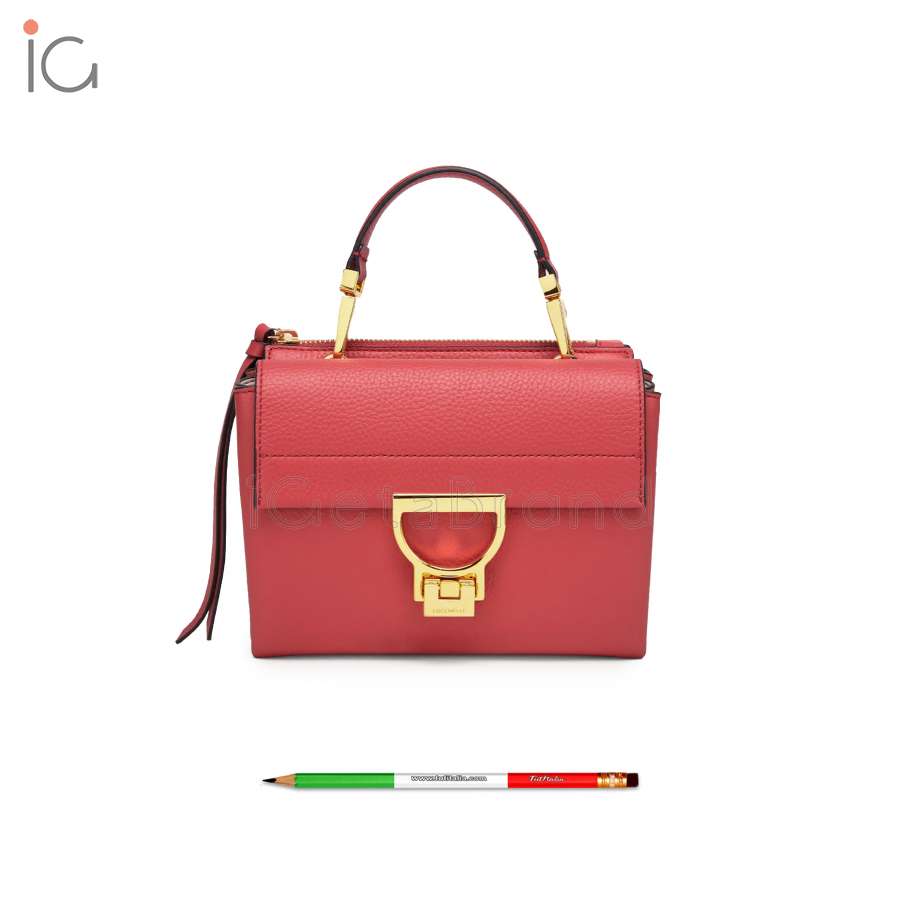 Coccinelle Arlettis Small Cranberry E1MD555B701R54 crossbody bag |  iGetaBrand