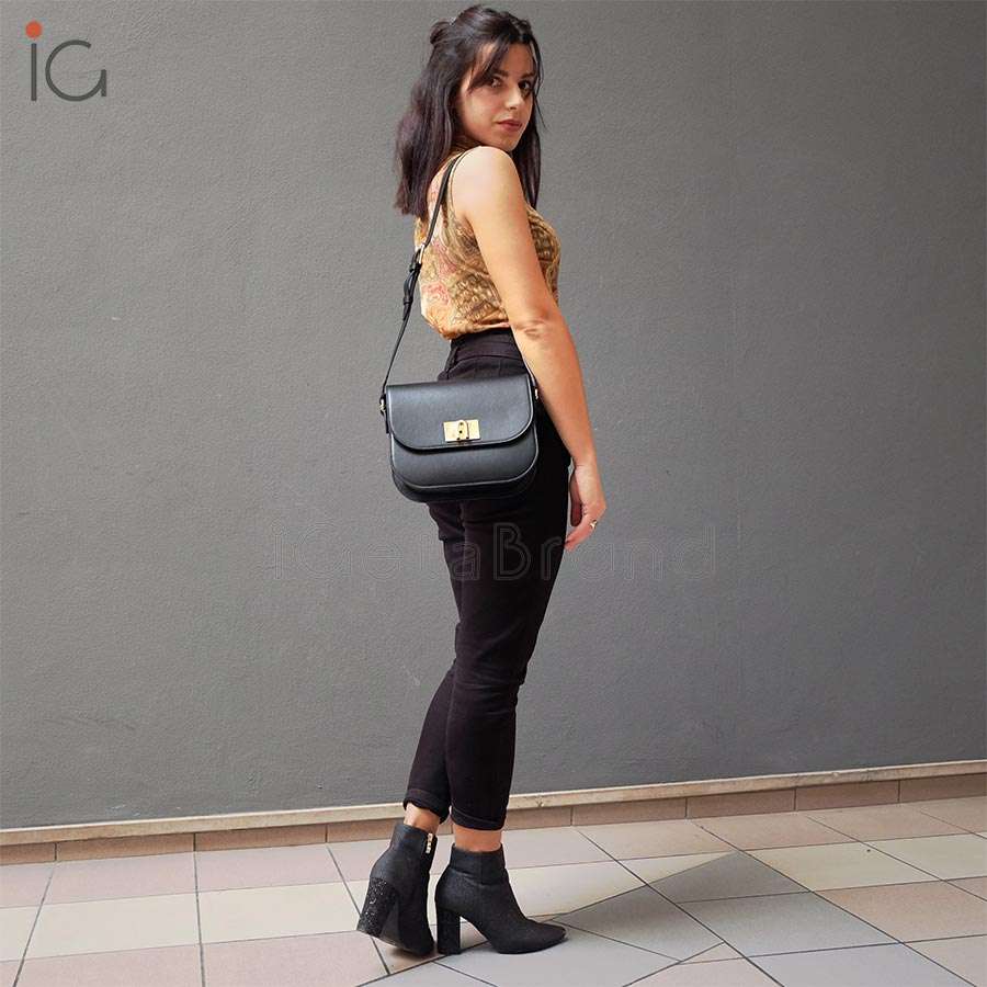 Furla 1927 S Nero 1048521 shoulder bag | iGetaBrand