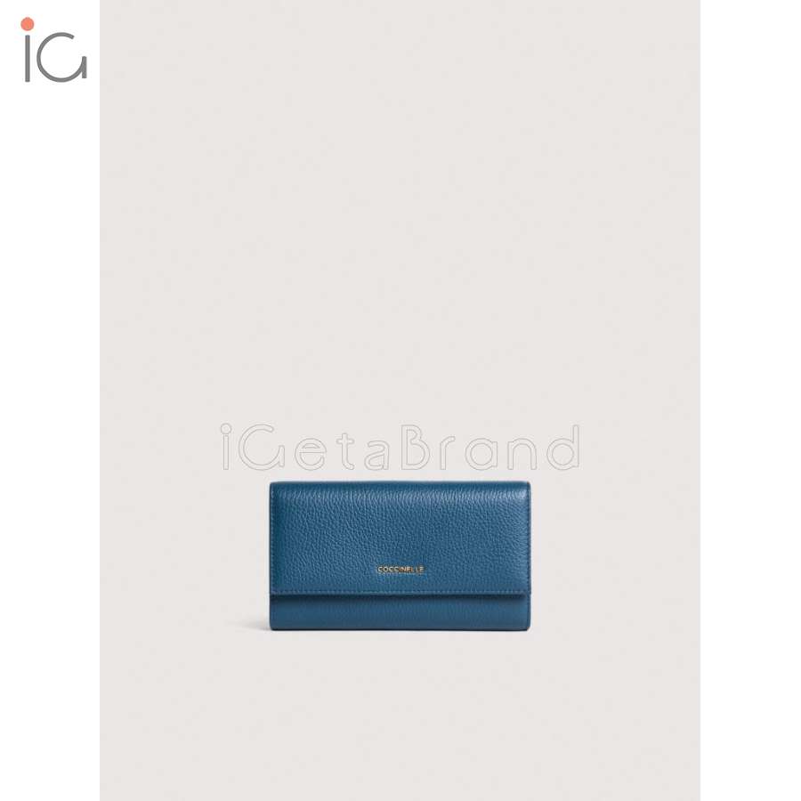 Coccinelle Metallic Large Deep Blue E2MW5118501_B27