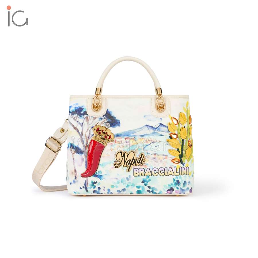 Braccialini Naples Postcards B17870-YY-818