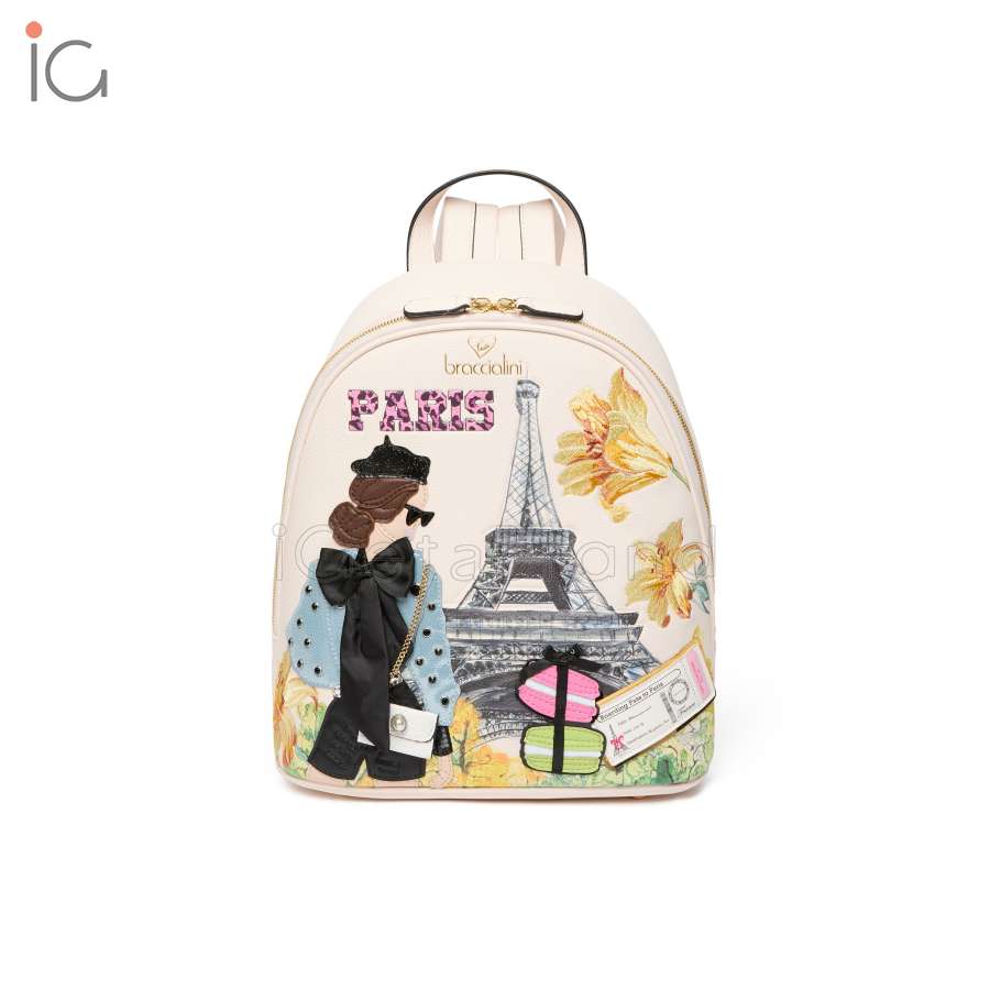 Braccialini Cartoline Paris B18166-YY-818