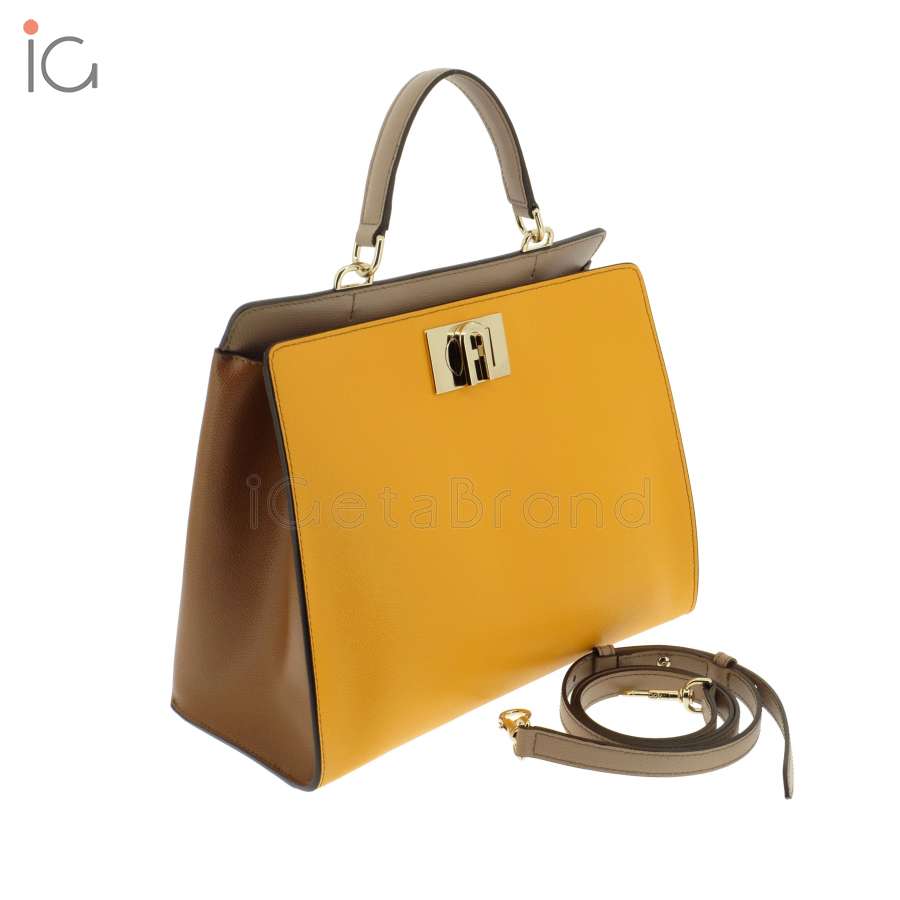 Furla 1927 M Curcuma/Cognac h/Greige WB00654 ACO000 1007 1579S