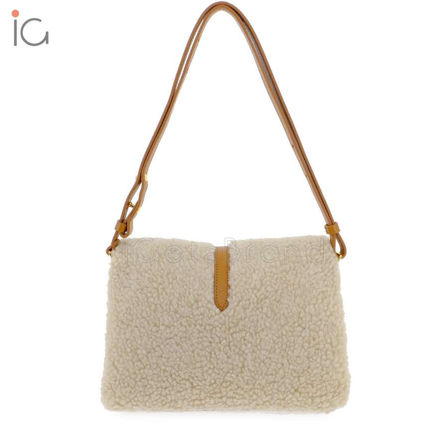 Coccinelle Dorian Eco Shearling Natural/Cuir E1RCM120201552