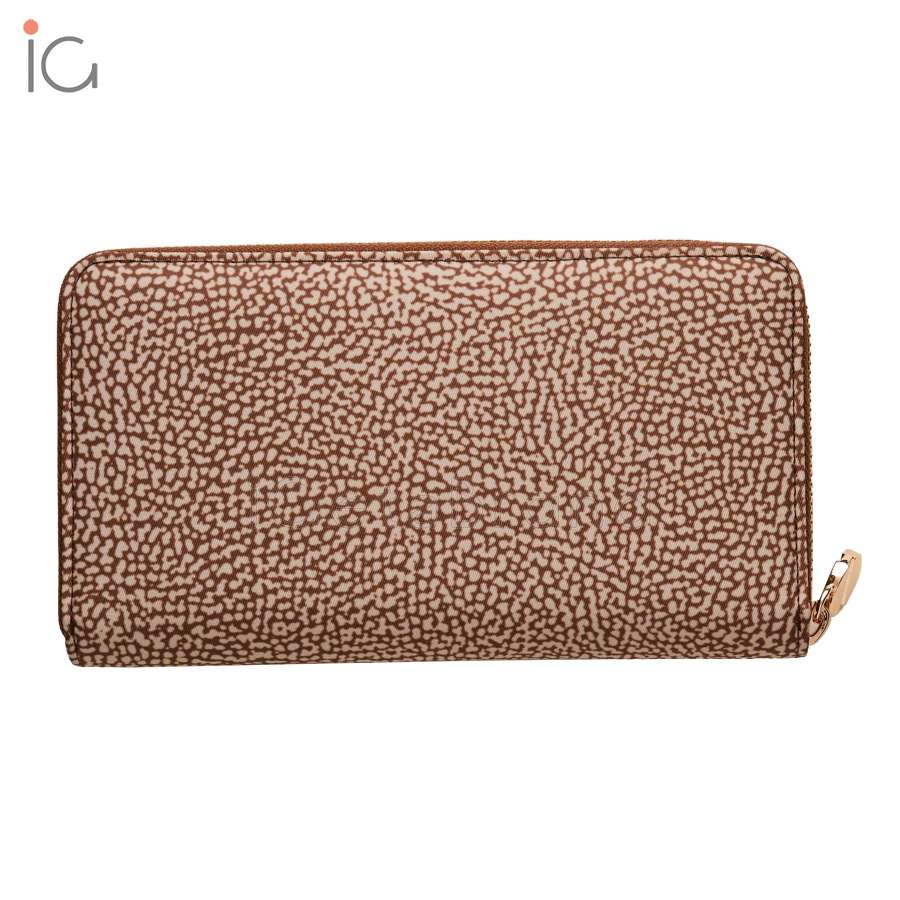 Borbonese Portafoglio Classica Large Beige/Marrone 930155I15994