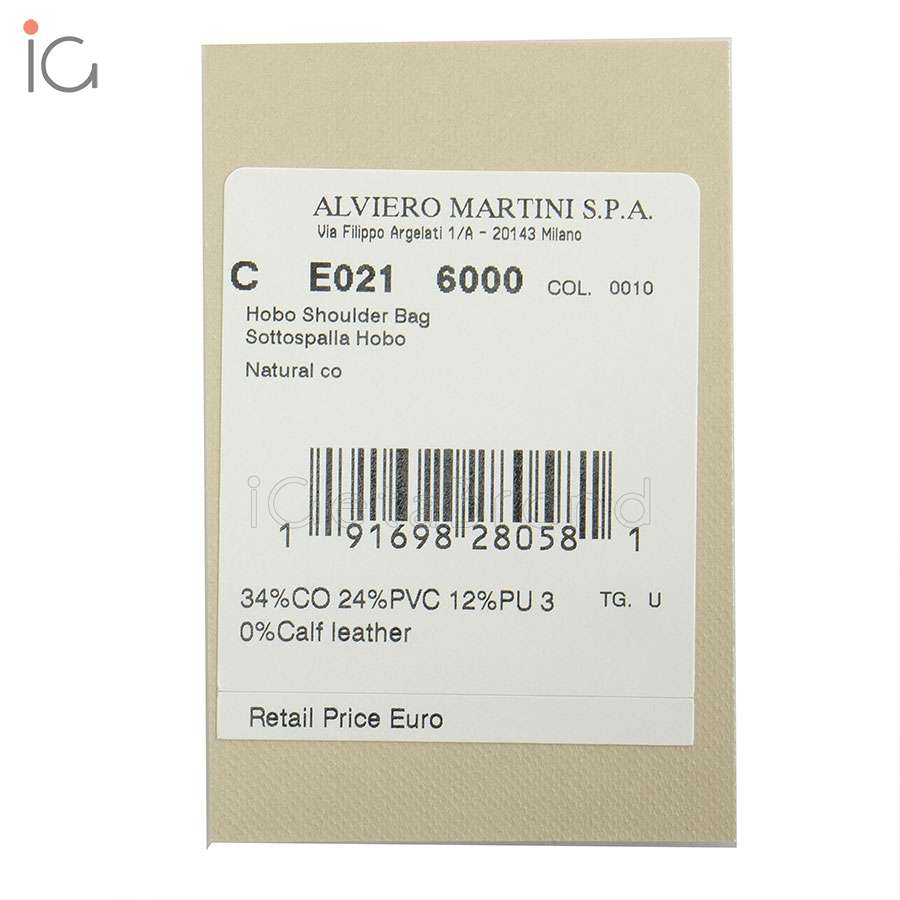Alviero Martini 1 Classe Geo Classic Naturale CE0216000 0010