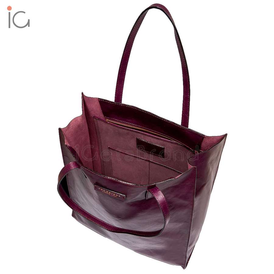 The Bridge Shopper Mirra Grape ABB./Oro 04130401 TI