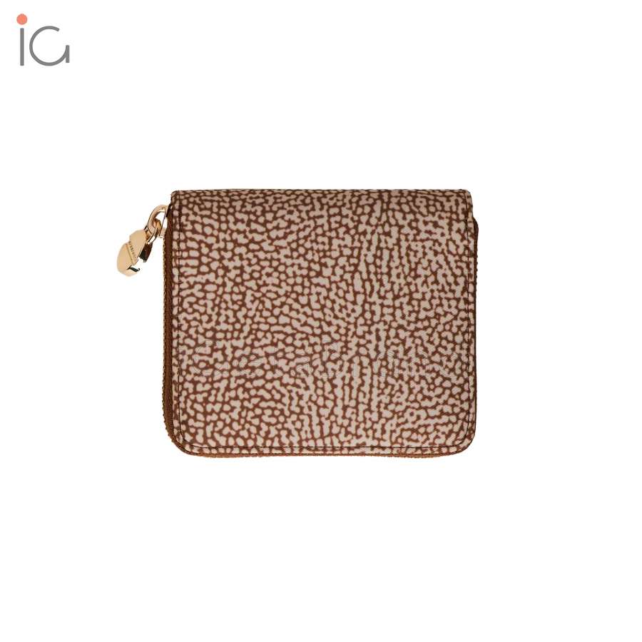 Borbonese Portafoglio Classica Medium Beige/Marrone 930156I15994