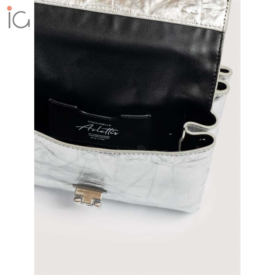 Coccinelle Arlettis Droplet Silver E1U3F55B701_Y69