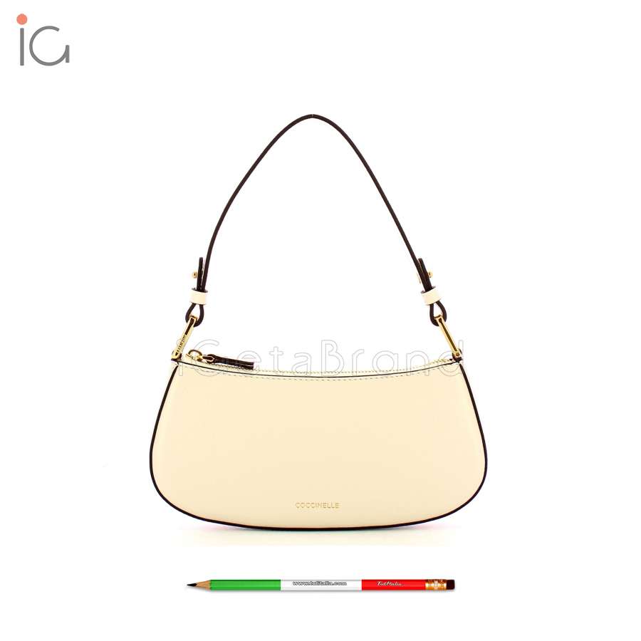 Coccinelle Merveille Lambskin White E5MRF520101N26