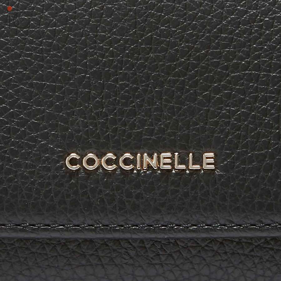 Coccinelle Metallic Small Noir E2MW511F001001