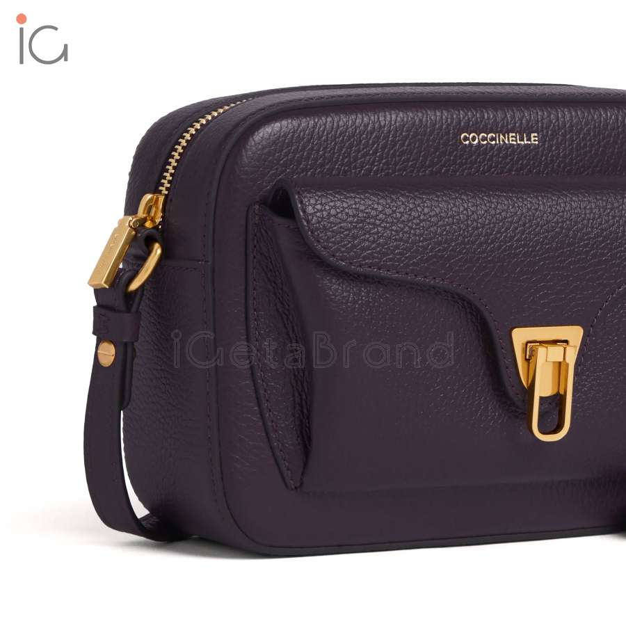 Coccinelle Beat Small Prune E1MF6150201_V87