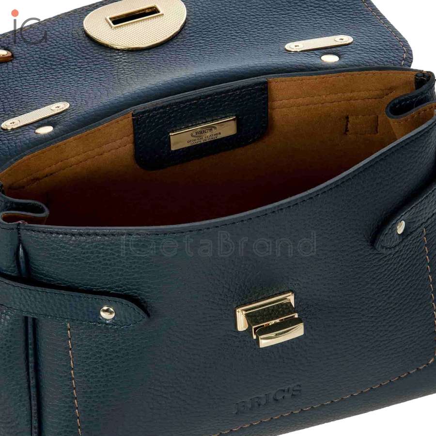 Bric's Ninfea BWC07514.540 Blue/Caramel