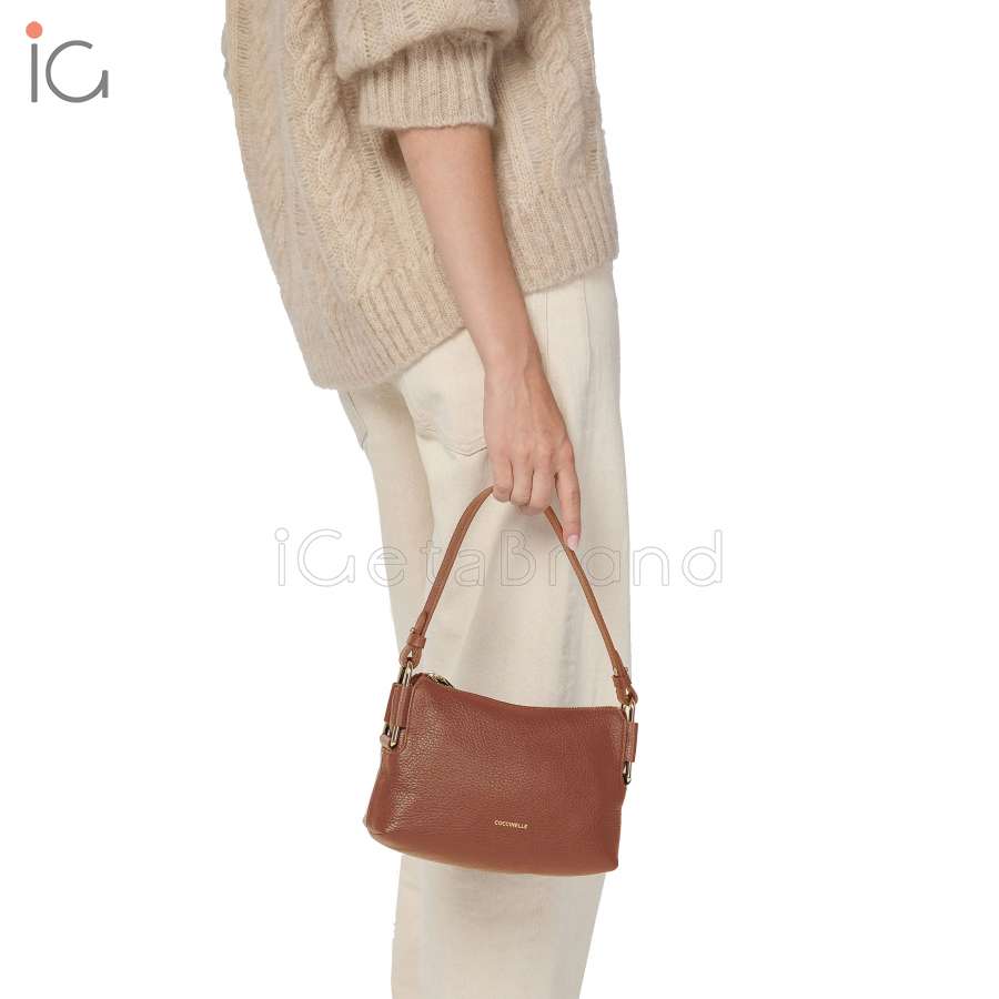 Coccinelle Rebekka Mini Cognac E5T95520101W11