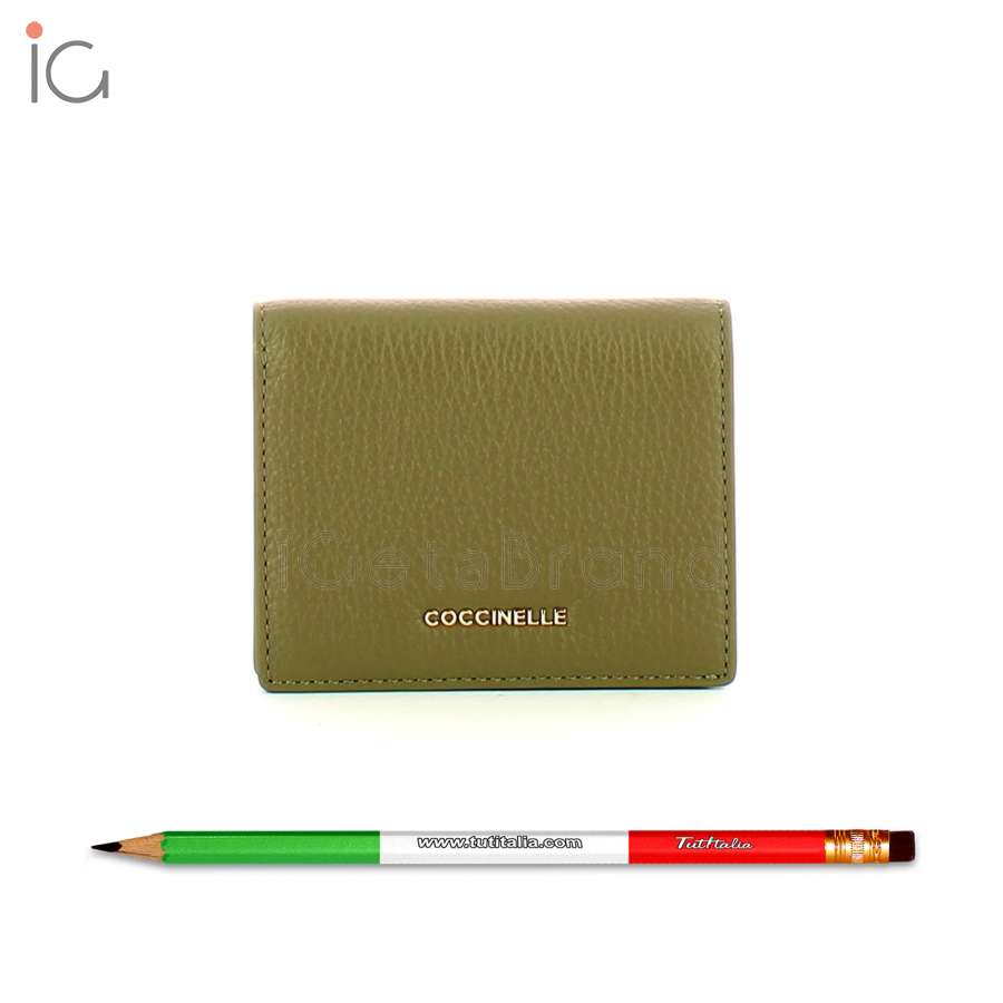 Coccinelle Metallic Soft Laurel Green E2MW511D301G35