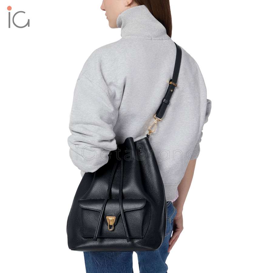 Coccinelle Beat Generation Large Noir E1TFK230101001