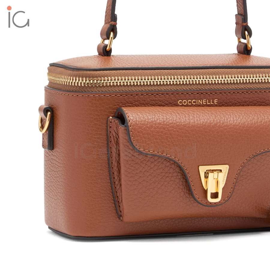 Coccinelle Beat Generation Mini Cognac E5TFK550101W11