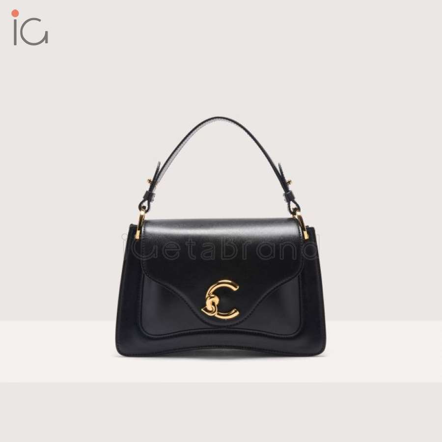 Coccinelle C-Me Calf Cocker Small Noir E1SSK180201001