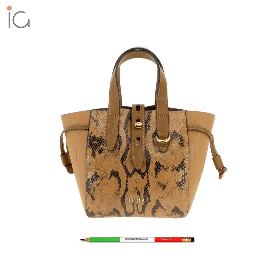 Furla Net Mini Toni Miele/Cognac h BASRFUA AX0765 1007 0633S