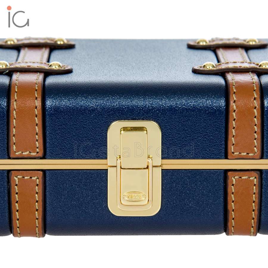 Bric's Bellagio Legacy BB608370.698 Blue/Tan