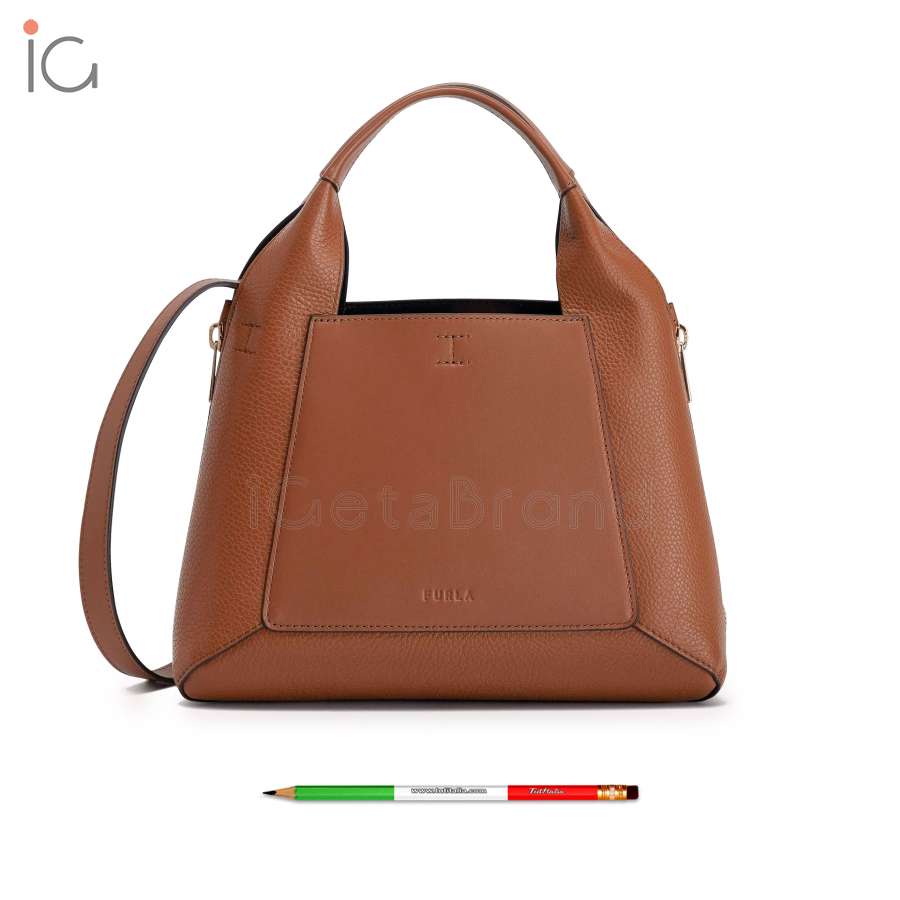 Furla Gilda M Cognac h/Nero WB00513 BX0181 1007 GHN00