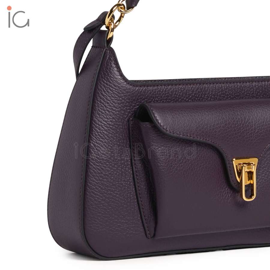 Coccinelle Beat Generation Medium Prune E1TFK120101V87