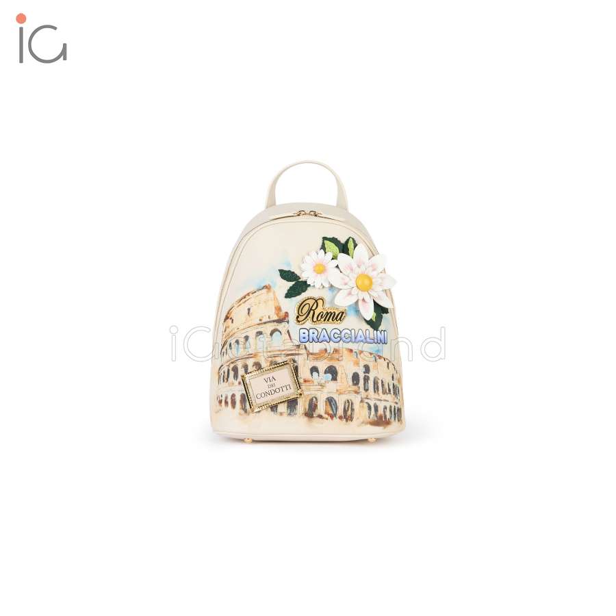 Braccialini Rome Postcards B17876-YY-818