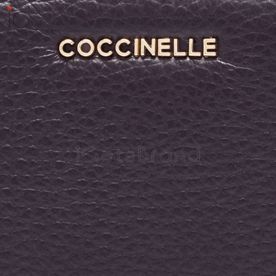 Coccinelle Metallic Small Prune E2MW511D101V87