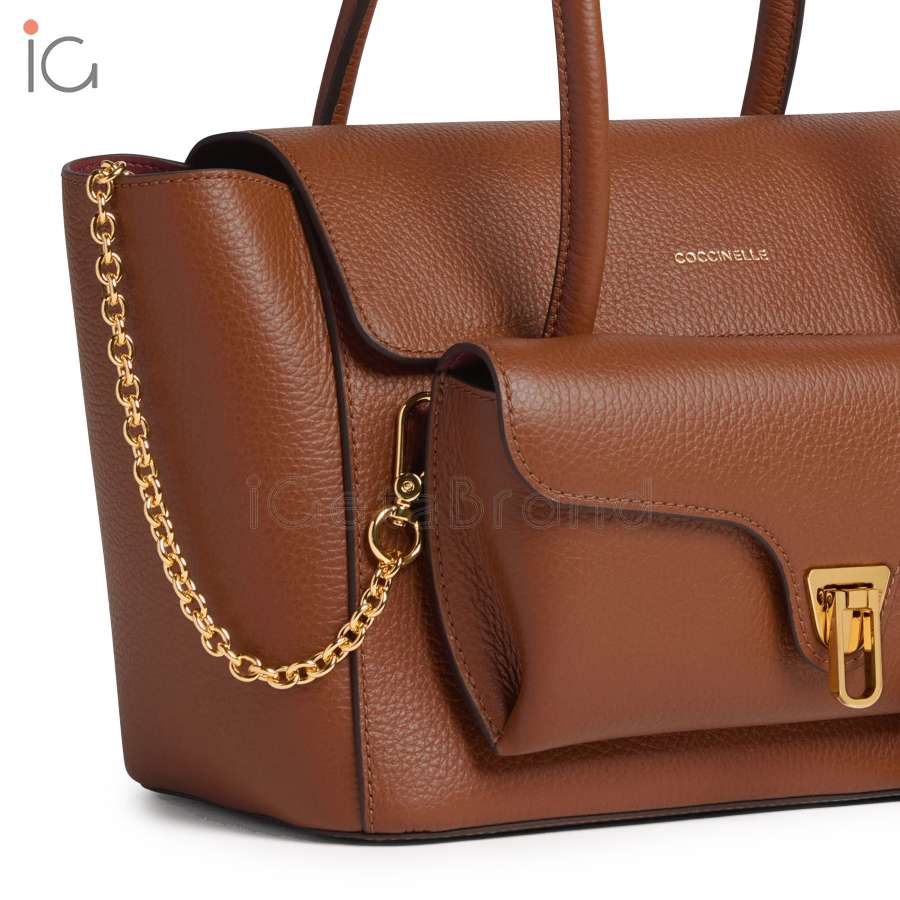 Coccinelle Double Beat Medium Cognac E1T8A180201W11