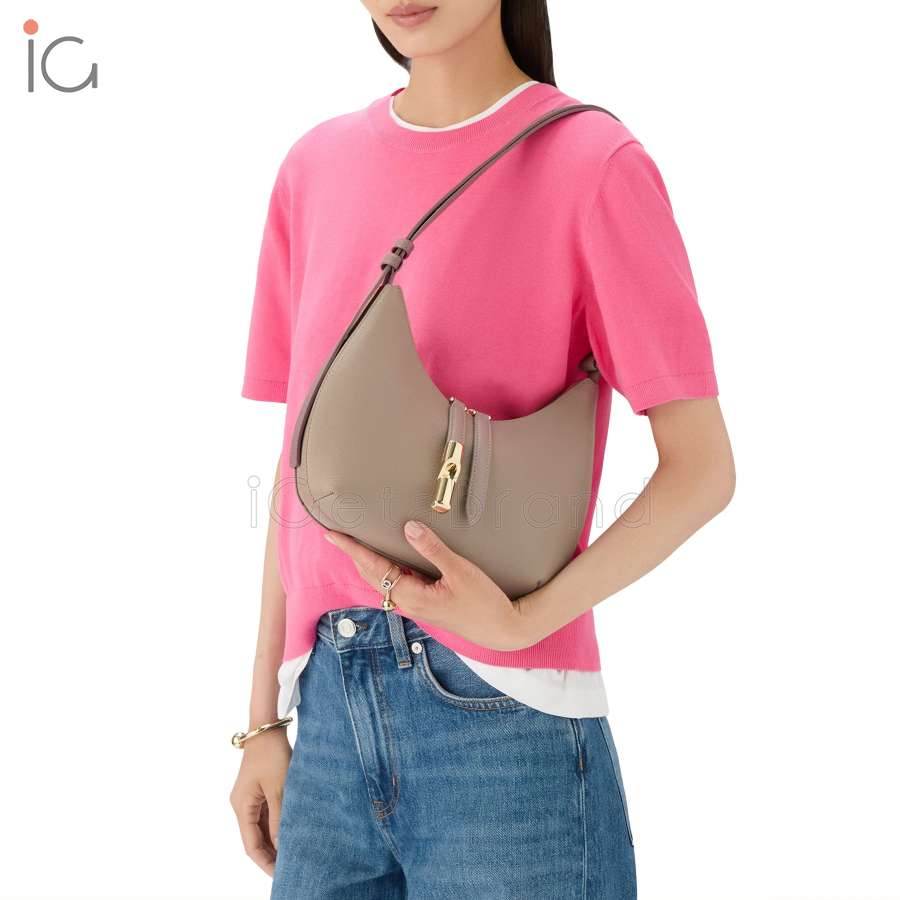 Furla Goccia S Stucco Gray/Mauve WB01500 BX3353 1007 3624S