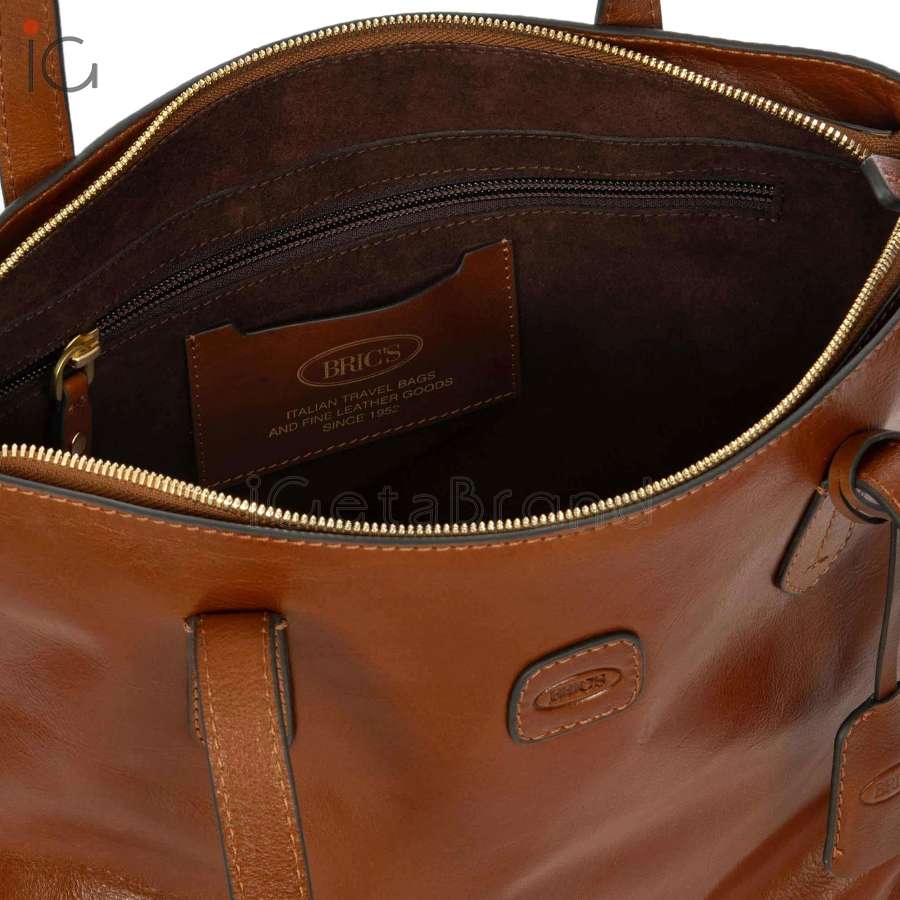 Bric's Volterra BOO05940.003 Tobacco