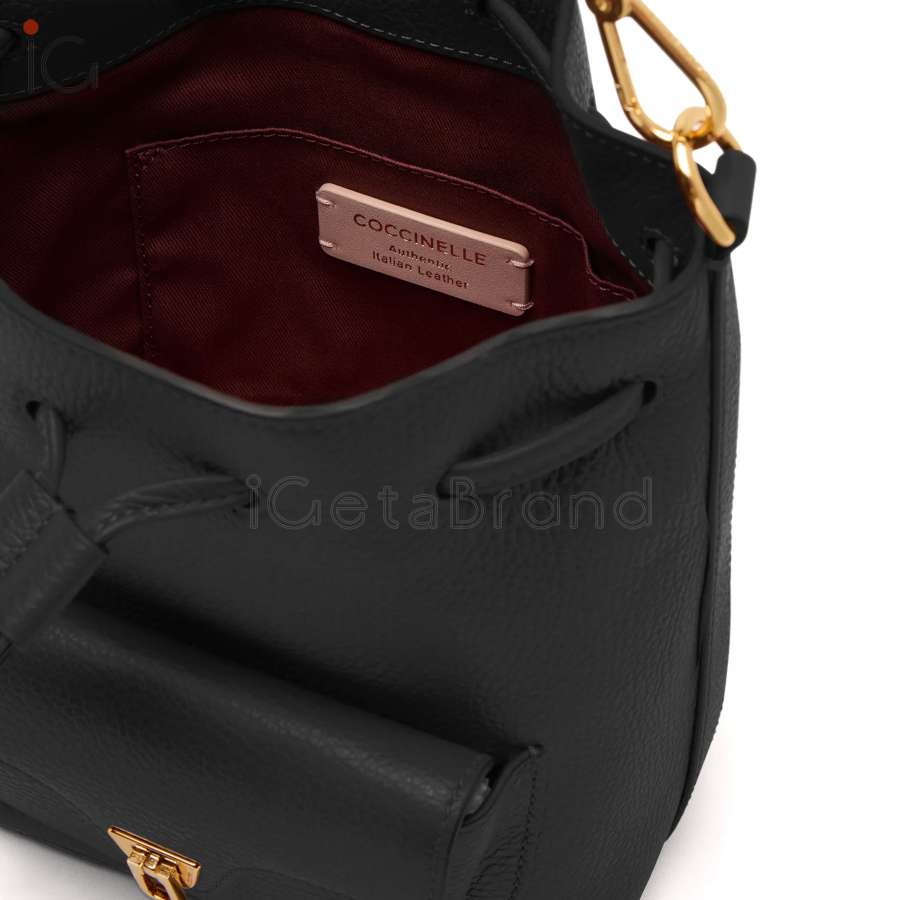 Coccinelle Beat Generation Small Noir E1TFK230301001