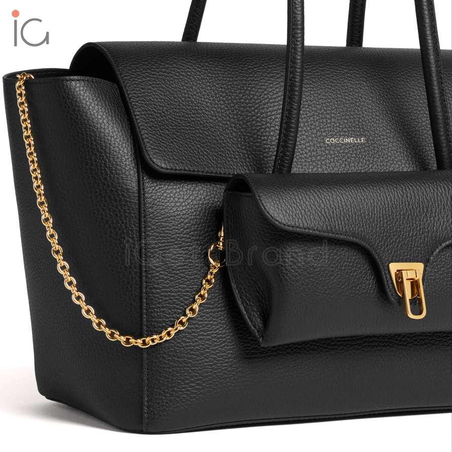 Coccinelle Double Beat Large Noir E1T8A110201001