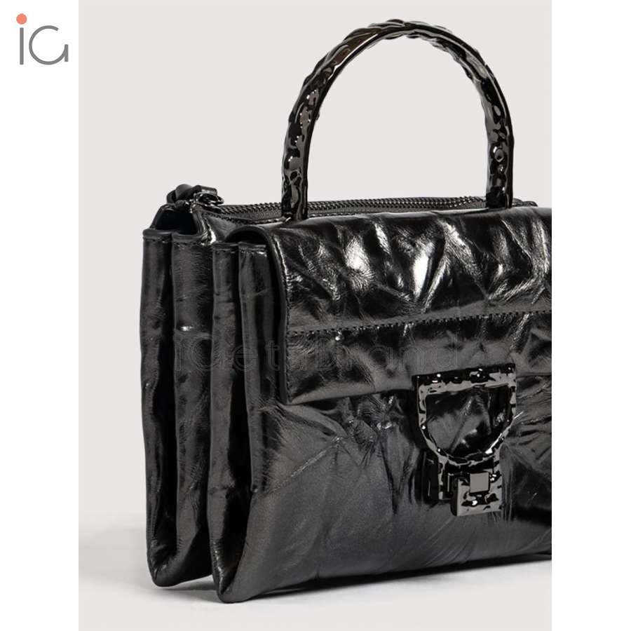 Coccinelle Arlettis Droplet Gun Metal E1U3F55B701_Y48