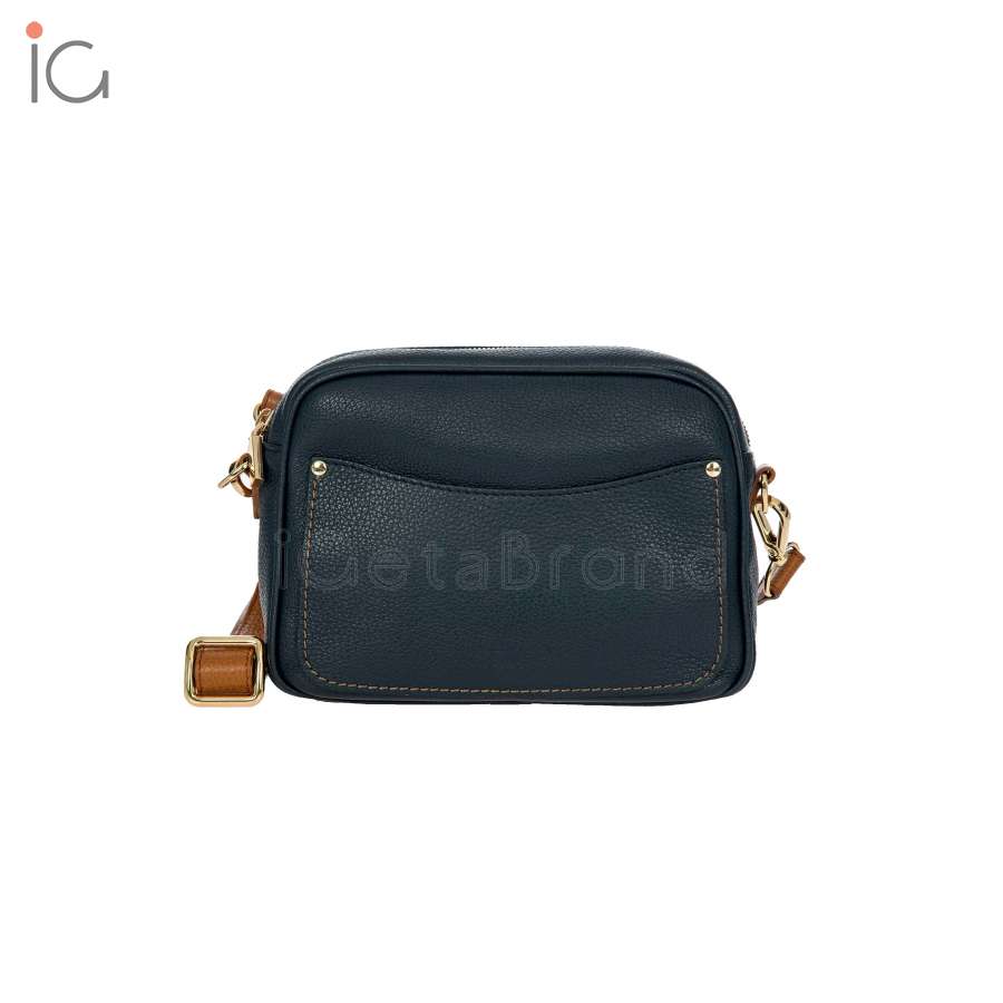 Bric's Magnolia BWC07512.540 Night Blue/Caramel