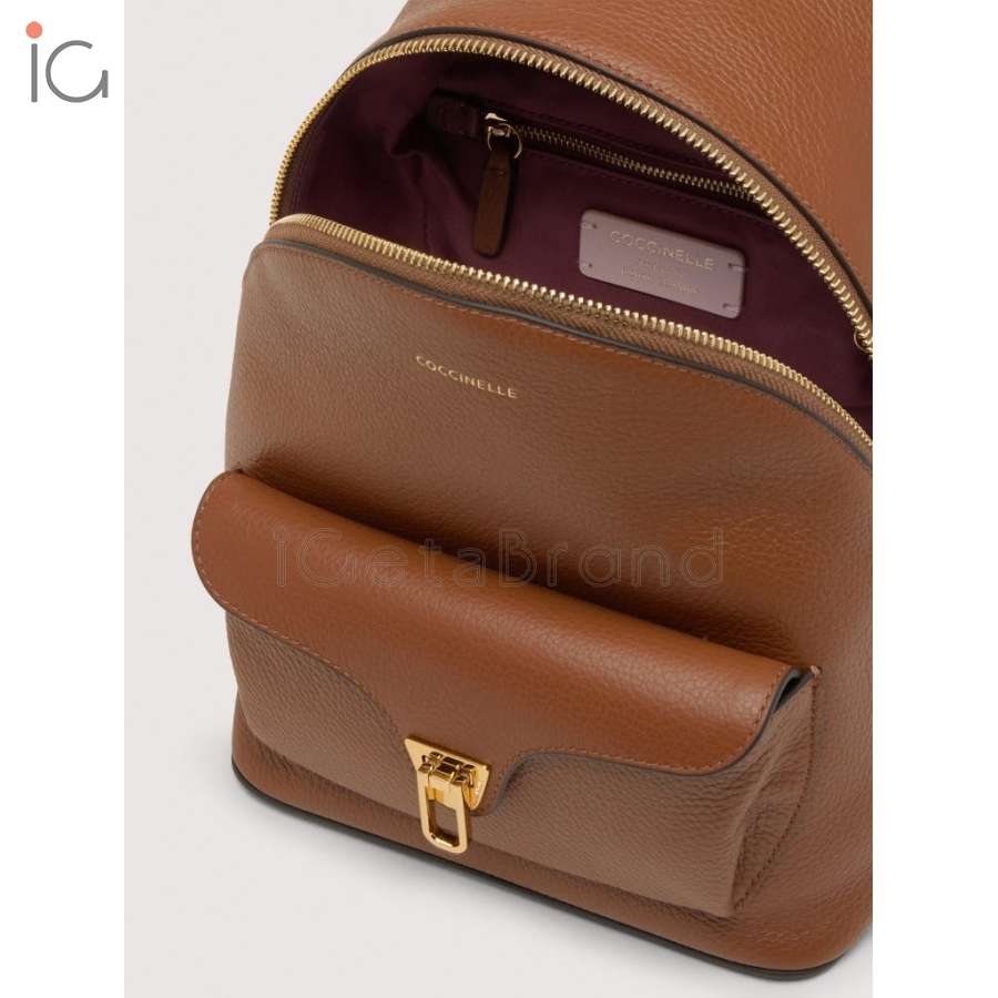 Coccinelle Beat Generation Small Cognac E1TFK140101_W11