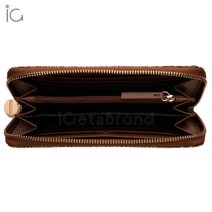 Borbonese Portafoglio Classica Large Beige/Marrone 930155I15994