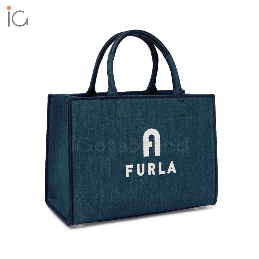 Furla Opportunity S Tote Toni Blu Denim