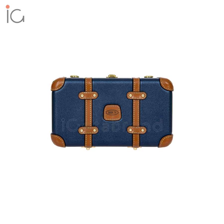 Bric's Bellagio Legacy BB608370.698 Blue/Tan