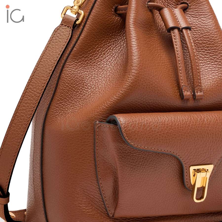 Coccinelle Beat Generation Medium Cognac E1TFK230201W11