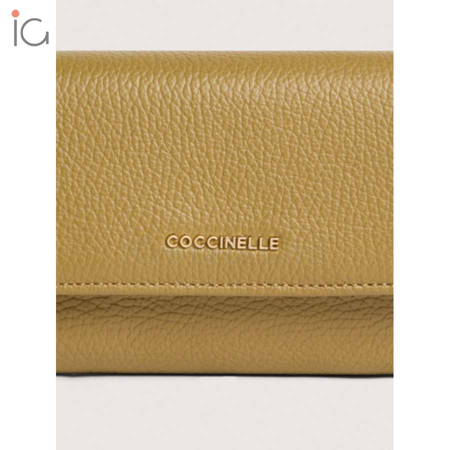 Coccinelle Metallic Medium Seagrass E2MW5116601_G43