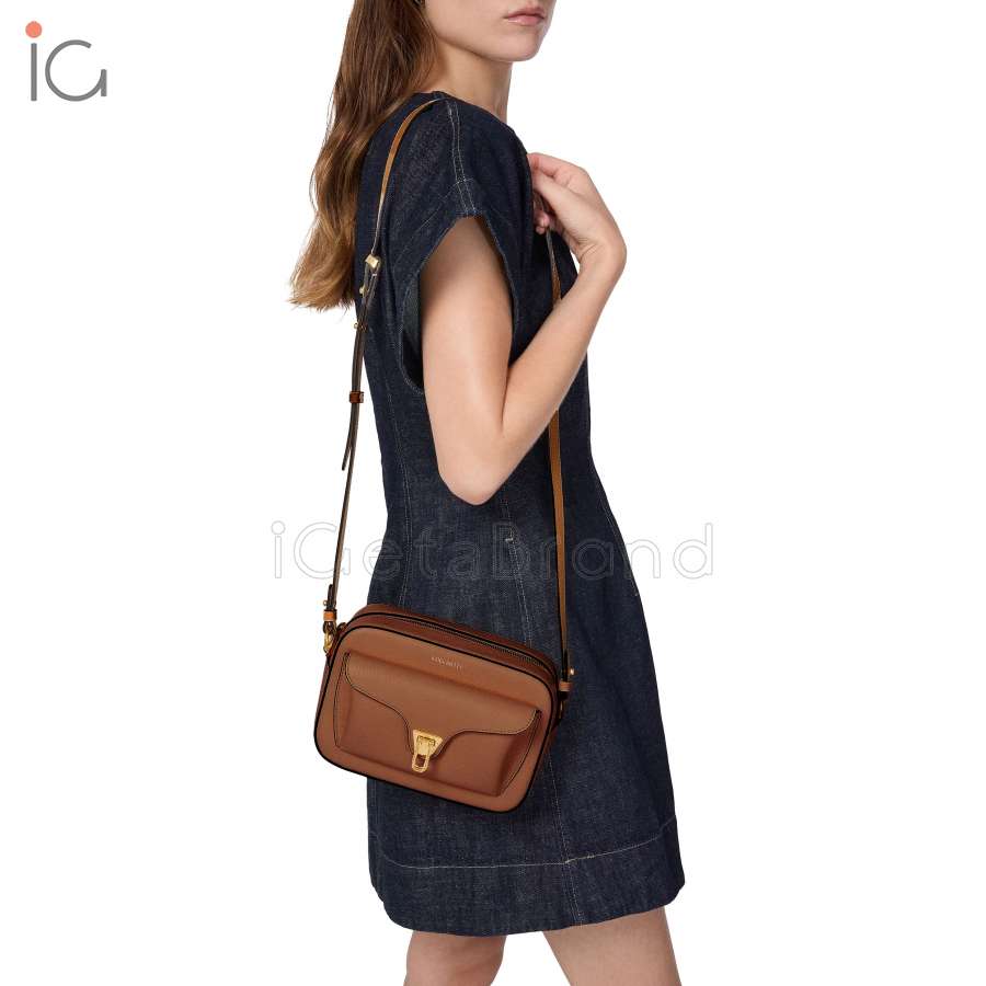 Coccinelle Beat Large Cognac E1MF6150601_W11