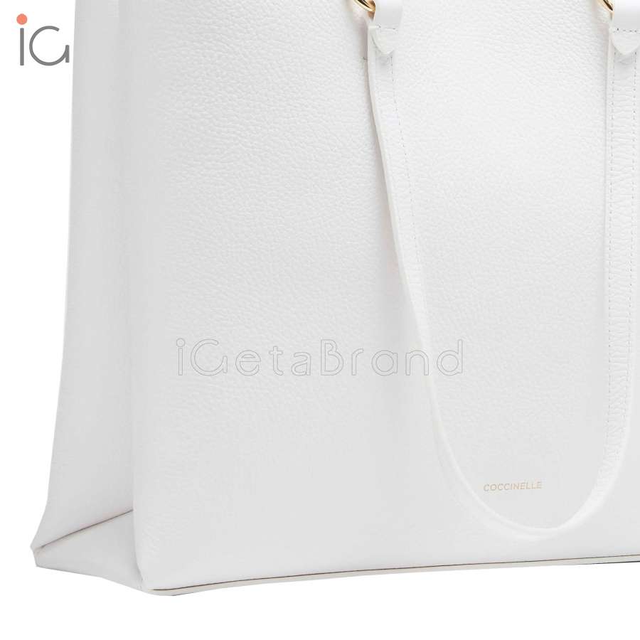 Coccinelle Hop On Medium Brillant White E1QK0180201H13